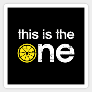 The Stone Roses This Is The One Indie Manchester Large Integrated Lemon Sticker